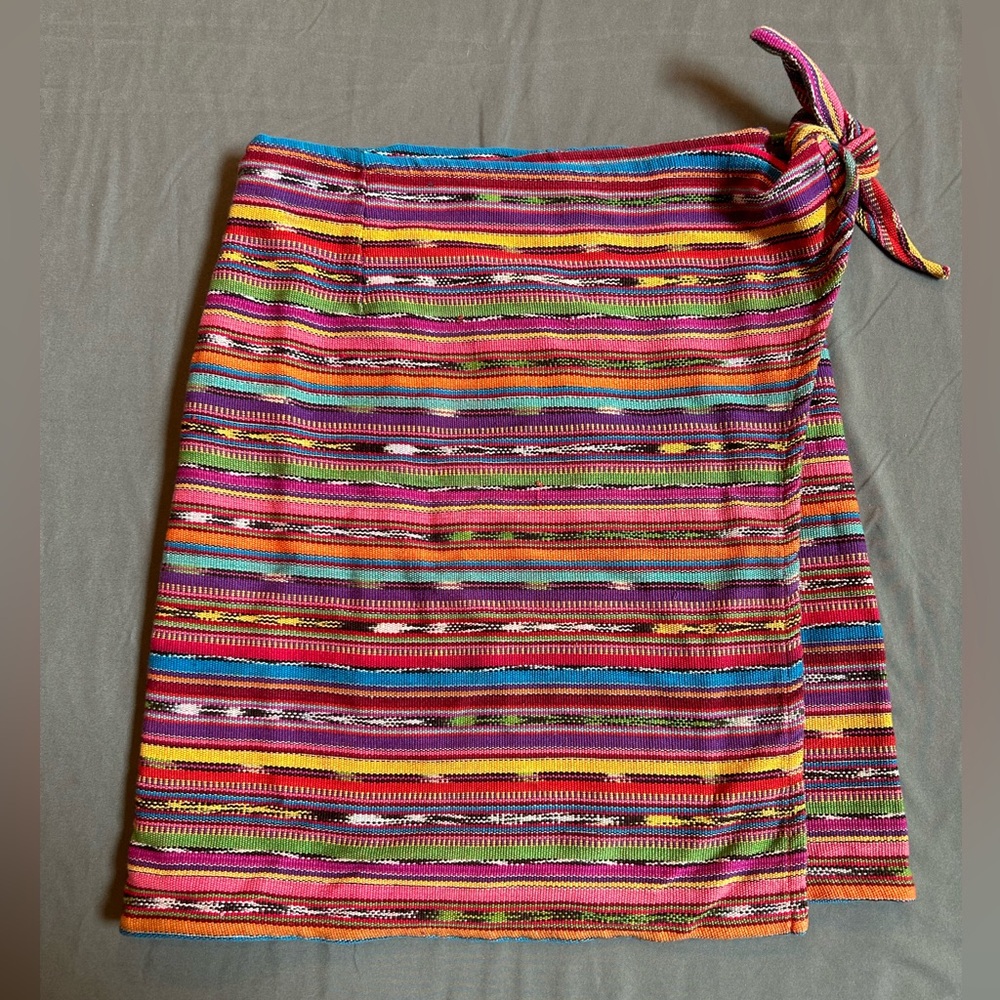 Vintage wrap skirt. Large.